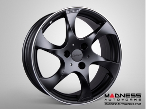 MINI Cooper 17” Custom Wheels by Lorinser - Satin Black Finish (R50 / R52 / R53 / R55 / R56 / R57 / R58 / R59 ) Model– R99